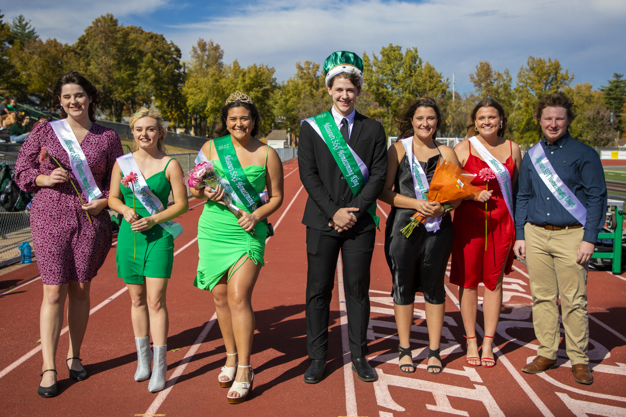 A picture of the 2022 Homecoming Court